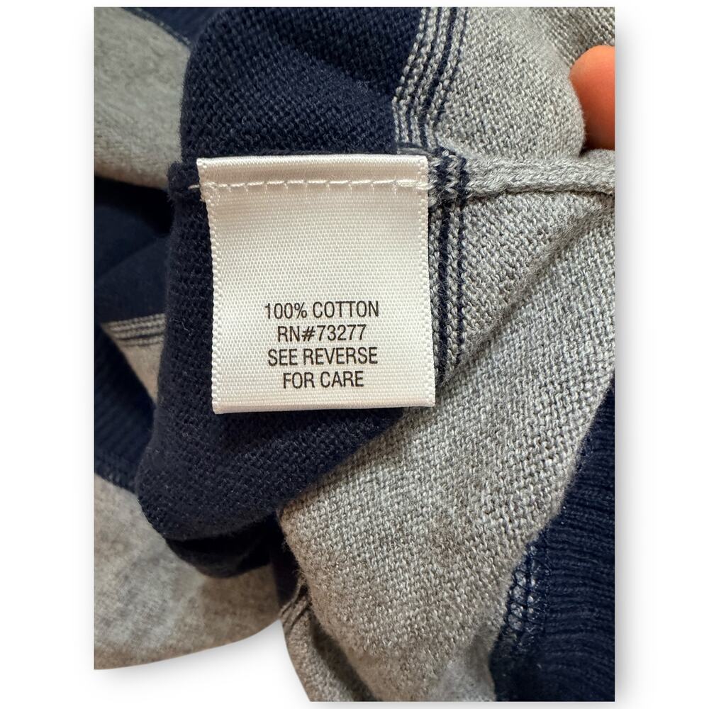 NWT Sonoma Life + Style Striped Crewneck Sweater | Men’s XL - Picture 6 of 7
